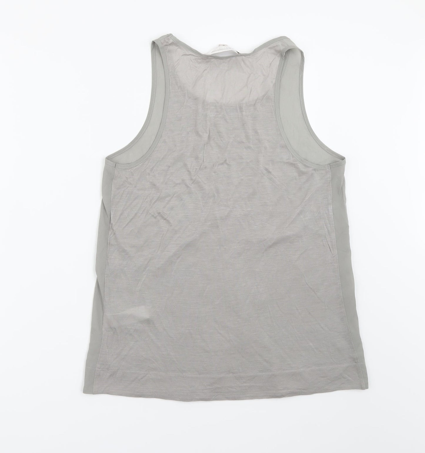 Womens UK Size M French Connection Grey Basic Tank