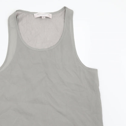 Womens UK Size M French Connection Grey Basic Tank