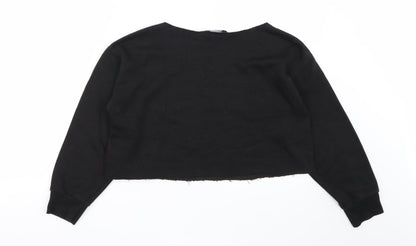 New Look Girls Black   Pullover Jumper Size 10-11 Years