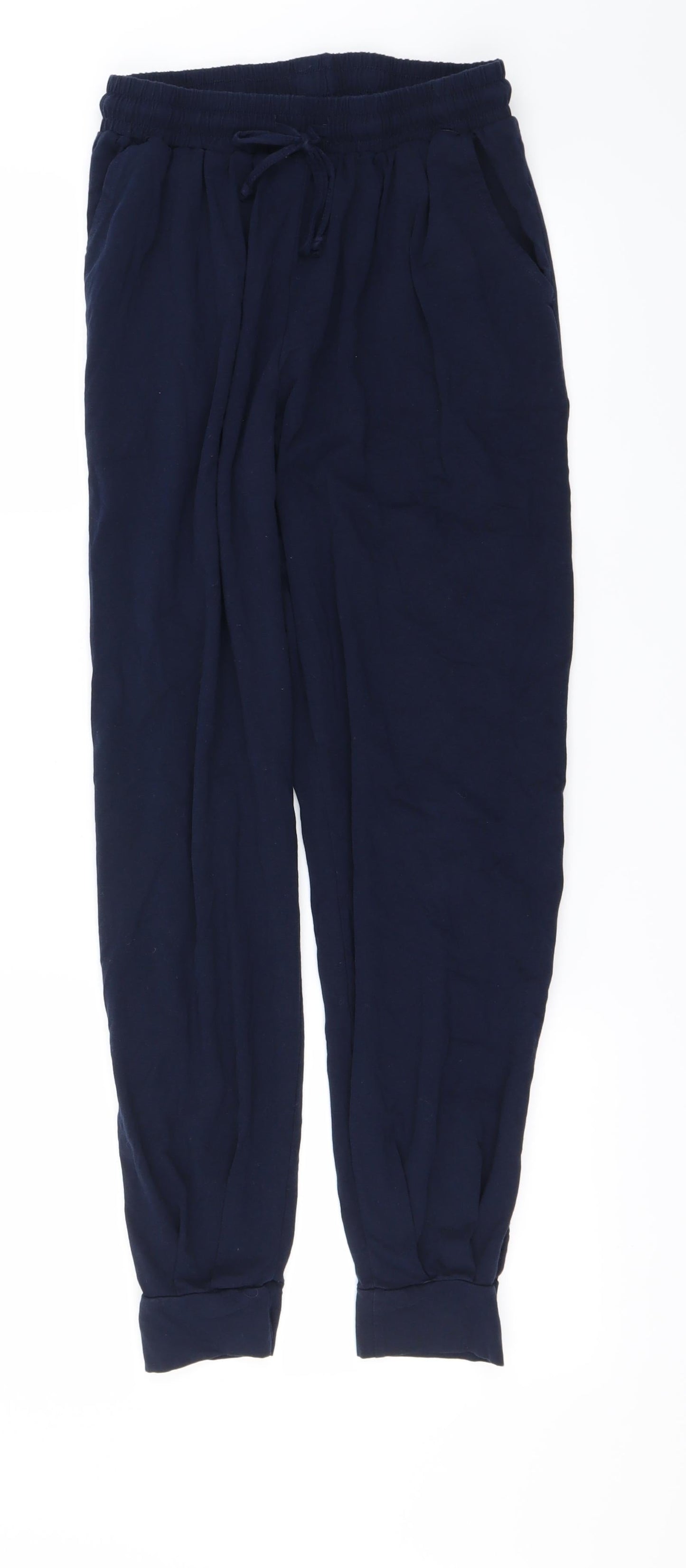 Hawiton Womens Blue   Jogger Trousers Size M L25 in