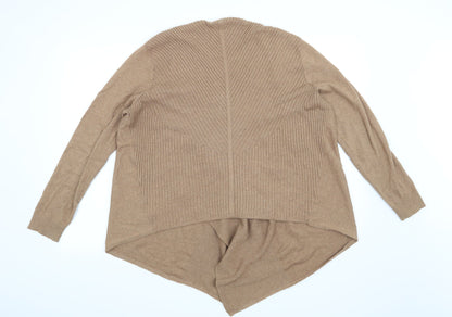 George Womens Brown   Cardigan Jumper Size 12
