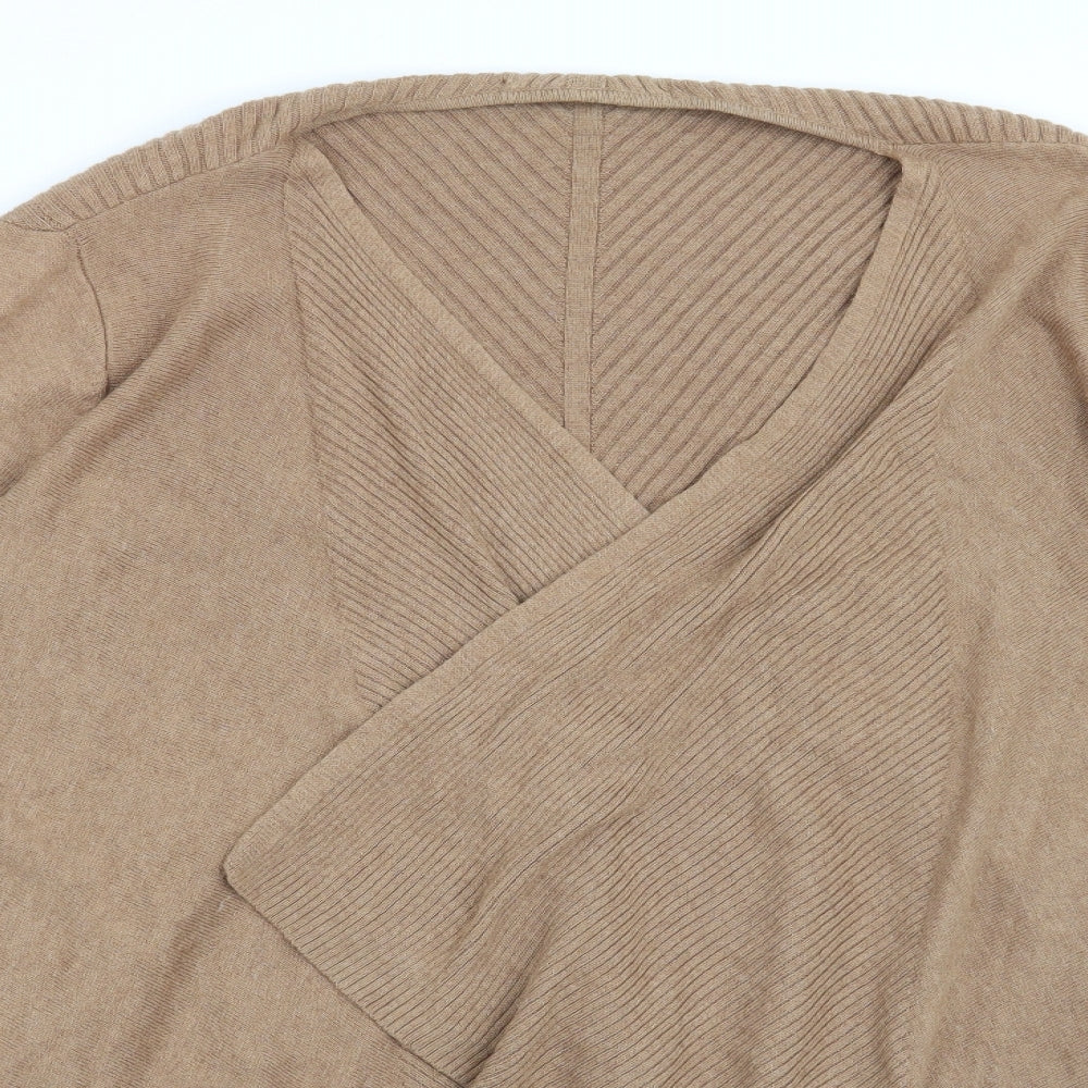 George Womens Brown   Cardigan Jumper Size 12