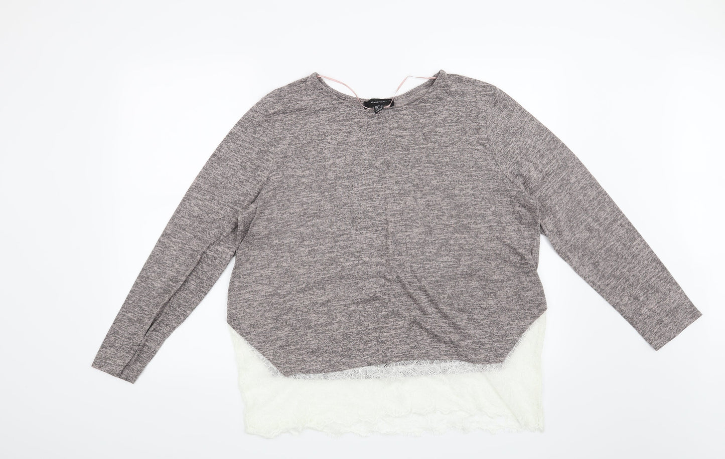 Atmosphere Womens Pink   Pullover Sweatshirt Size 18