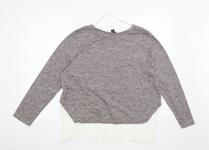 Atmosphere Womens Pink   Pullover Sweatshirt Size 18