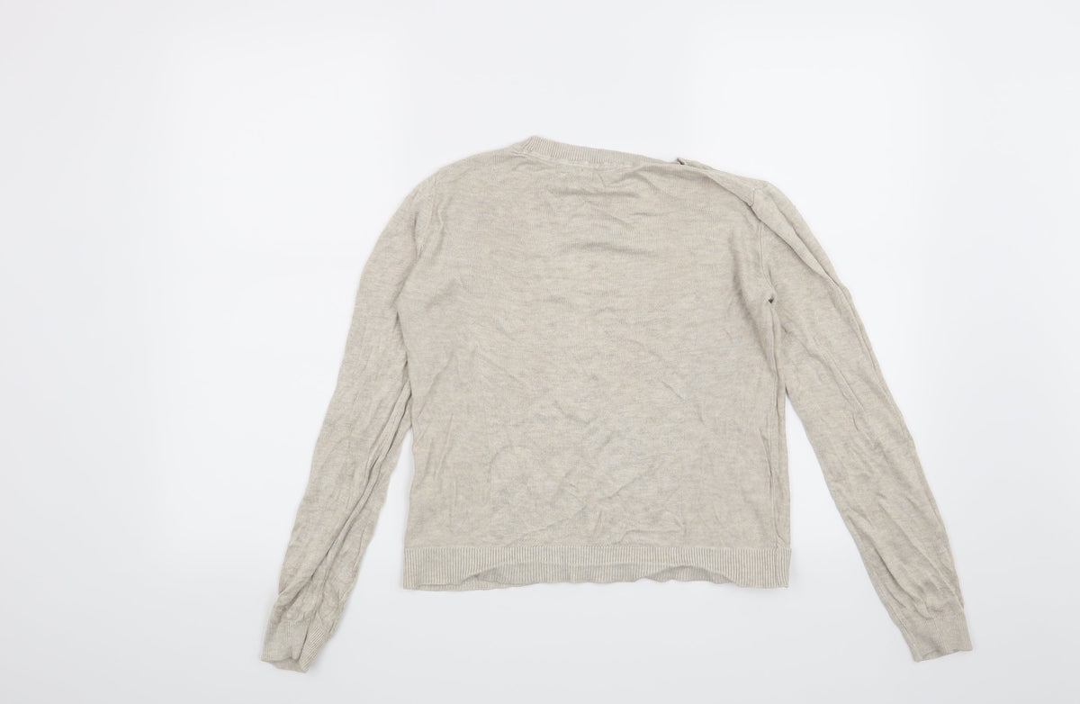 ASOS Womens Beige   Pullover Jumper Size 8