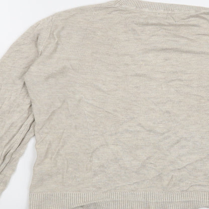 ASOS Womens Beige   Pullover Jumper Size 8