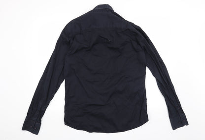 Sutherland Mens Blue    Button-Up Size L