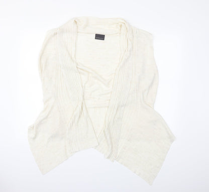 Alex & co Womens Beige  Knit Cardigan Jumper Size 16