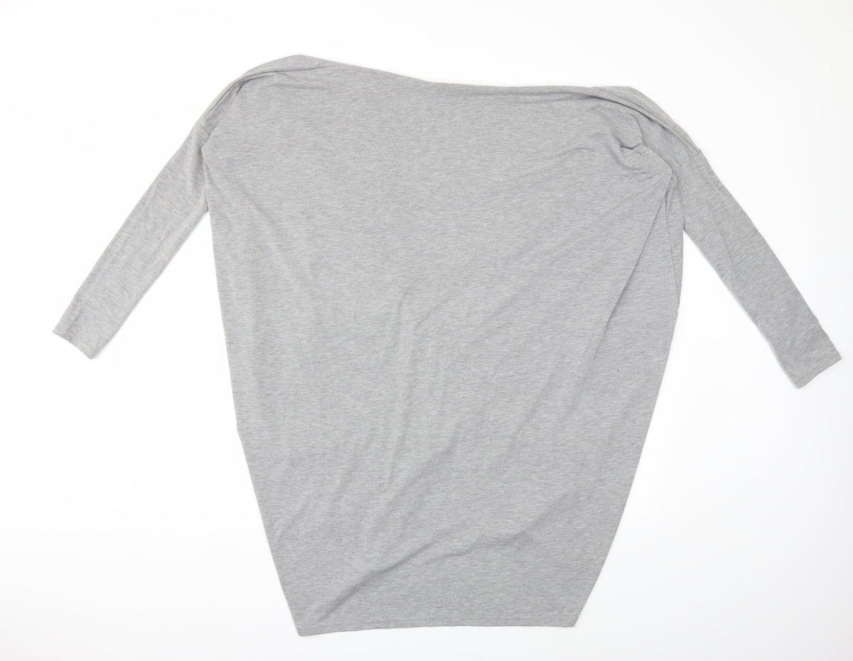 Boohoo Womens Grey   Pullover Jumper Size S