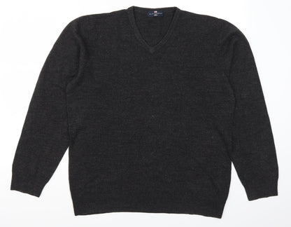 Marks and Spencer Mens Grey   Pullover Jumper Size L