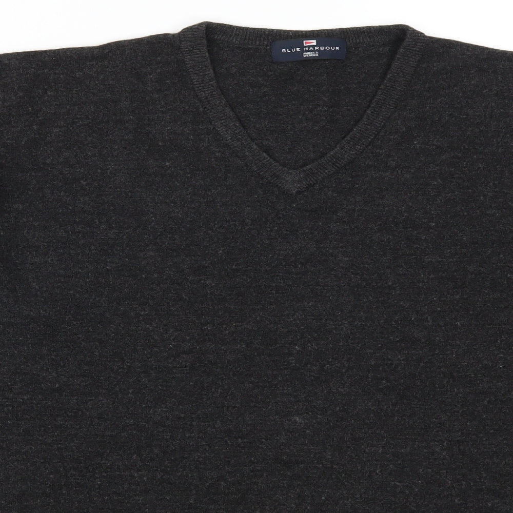 Marks and Spencer Mens Grey   Pullover Jumper Size L