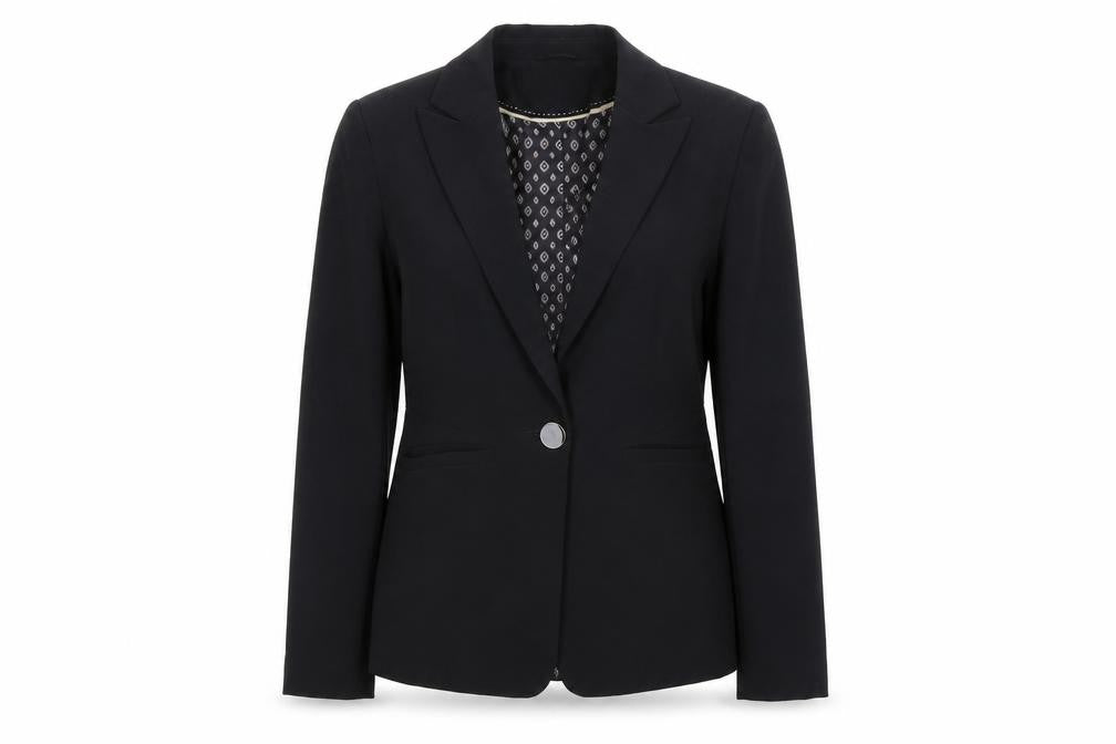 Womens UK Size 10 BHS Regular Blue Suit Jacket