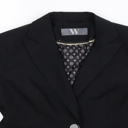 BHS Womens Blue   Jacket Suit Jacket Size 10