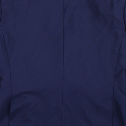 Mens UK Size 40 One Six Five Regular Blue Suit Jacket