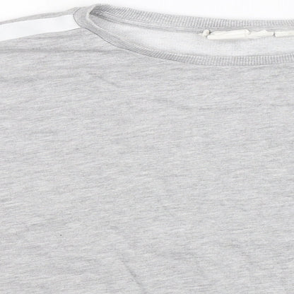 H&M Womens Grey   Pullover Sweatshirt Size M