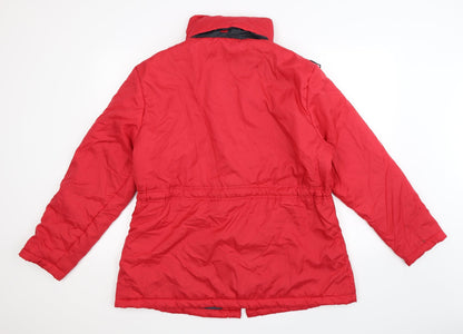 Womens UK Size L Anne De Lancay Red Jacket