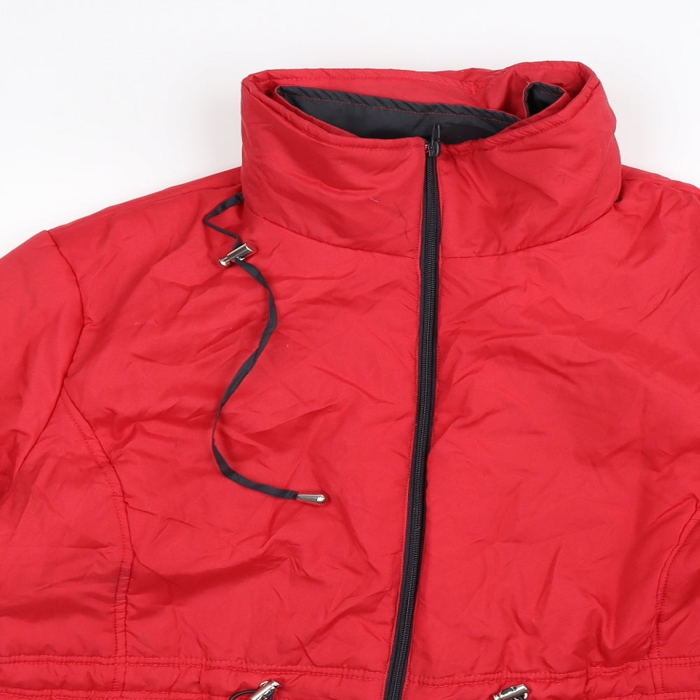 Womens UK Size L Anne De Lancay Red Jacket