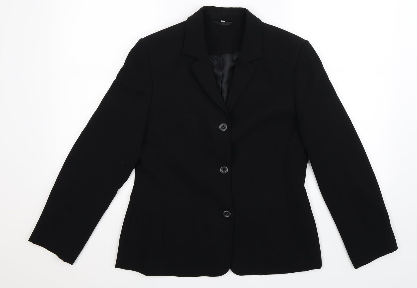 Anne Brooks Womens Black   Jacket Suit Jacket Size 12