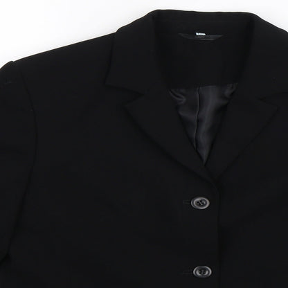 Anne Brooks Womens Black   Jacket Suit Jacket Size 12