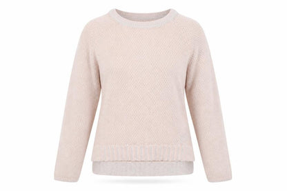 H&M Womens Beige  Knit Pullover Jumper Size XS