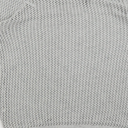Dalu Womens Grey  Knit Pullover Jumper Size M