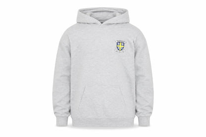 Just Hoods Boys Grey  Jersey Pullover Hoodie Size 12-13 Years  - Durham