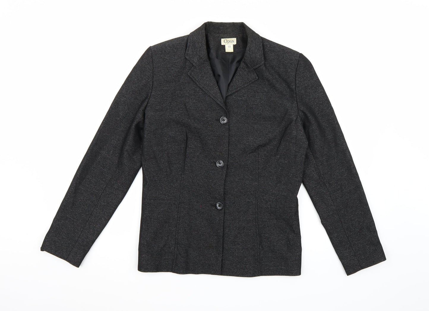 Womens UK Size 10 OPUS Black Jacket