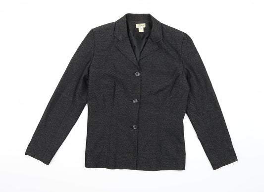 Womens UK Size 10 OPUS Black Jacket