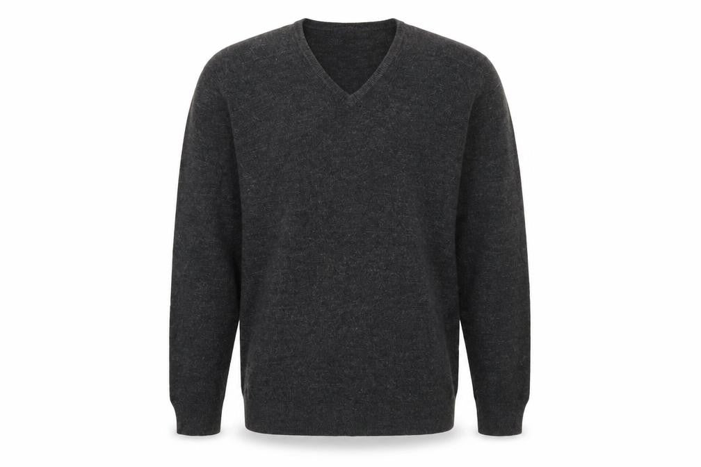 Mens UK Size L Blue Harbour Grey Pullover Jumper