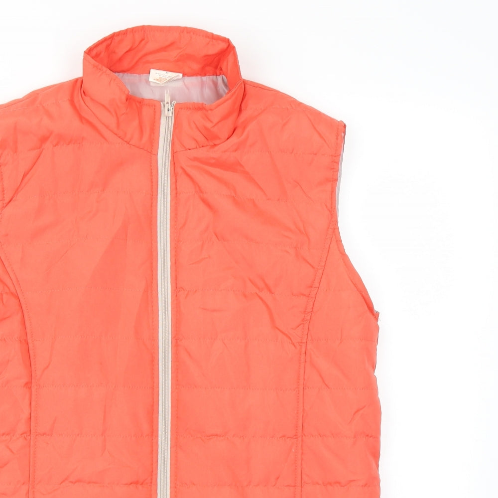 Womens UK Size M Anne De Lancay Pink Gilet