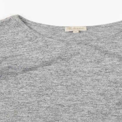 Bellambia Womens Grey  Knit Pullover Jumper Size M  - Flared Sleeves