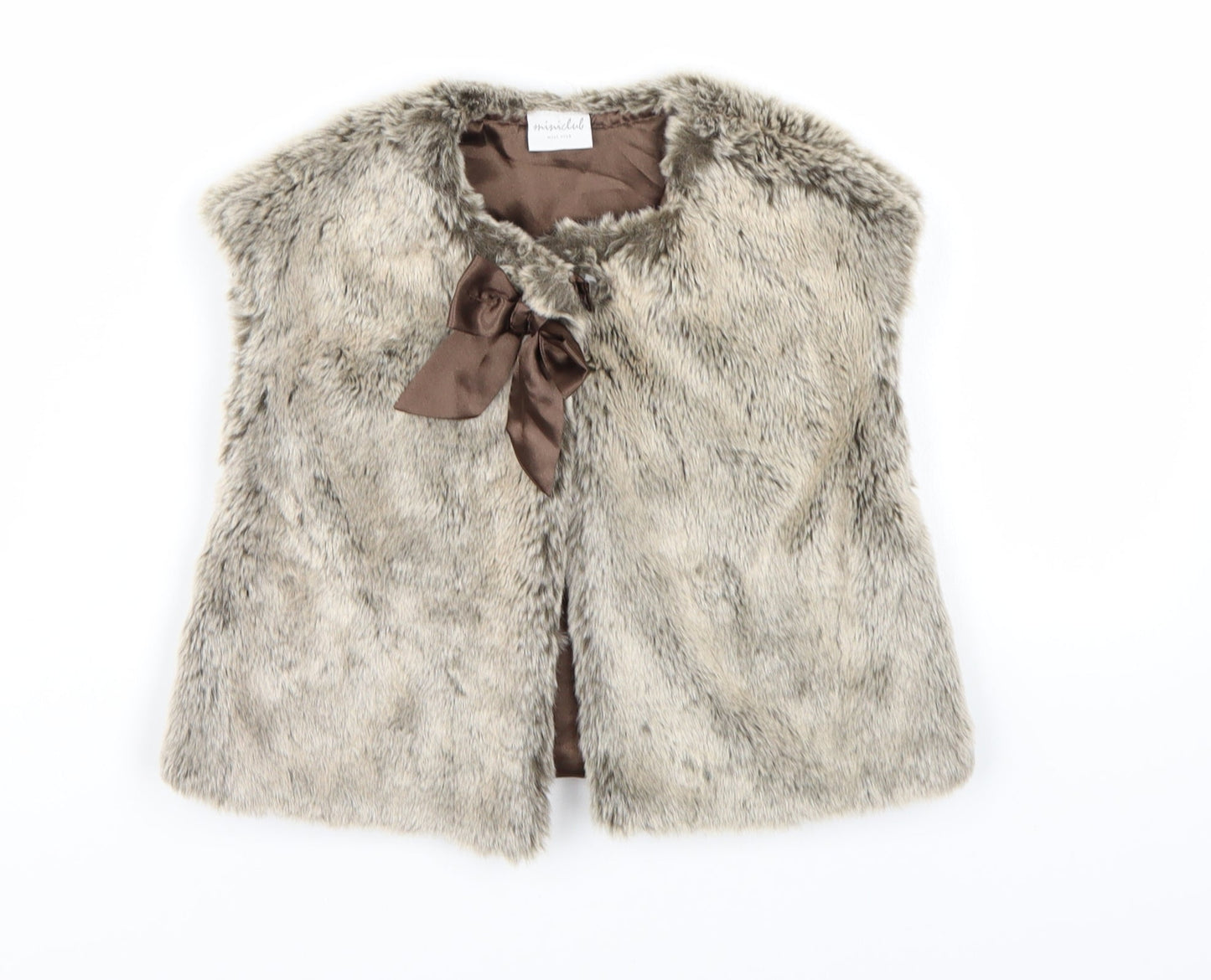 Mini Club Girls Brown   Cardigan Jumper Size 2-3 Years