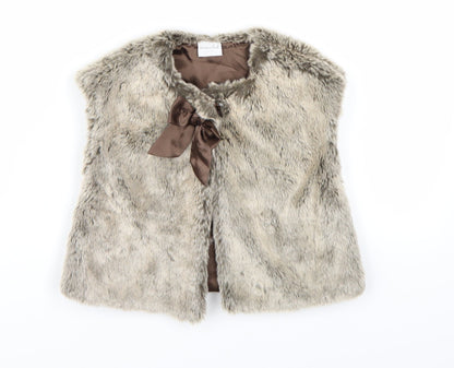 Mini Club Girls Brown   Cardigan Jumper Size 2-3 Years