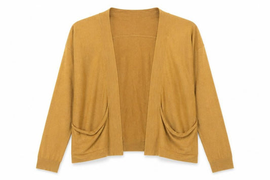 Limited Collection Womens Yellow  Knit Cardigan Jumper Size S