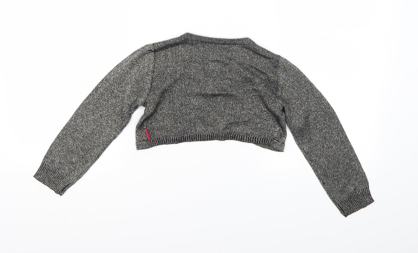 Nutmeg Girls Blue  Knit Shrug Jumper Size 5-6 Years
