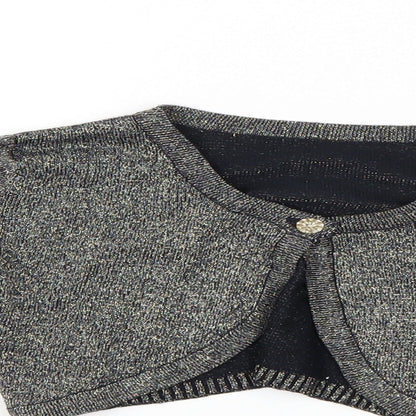 Nutmeg Girls Blue  Knit Shrug Jumper Size 5-6 Years