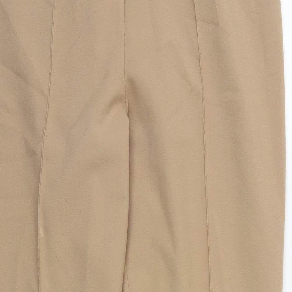 Classic Womens Brown   Trousers  Size 14 L28 in