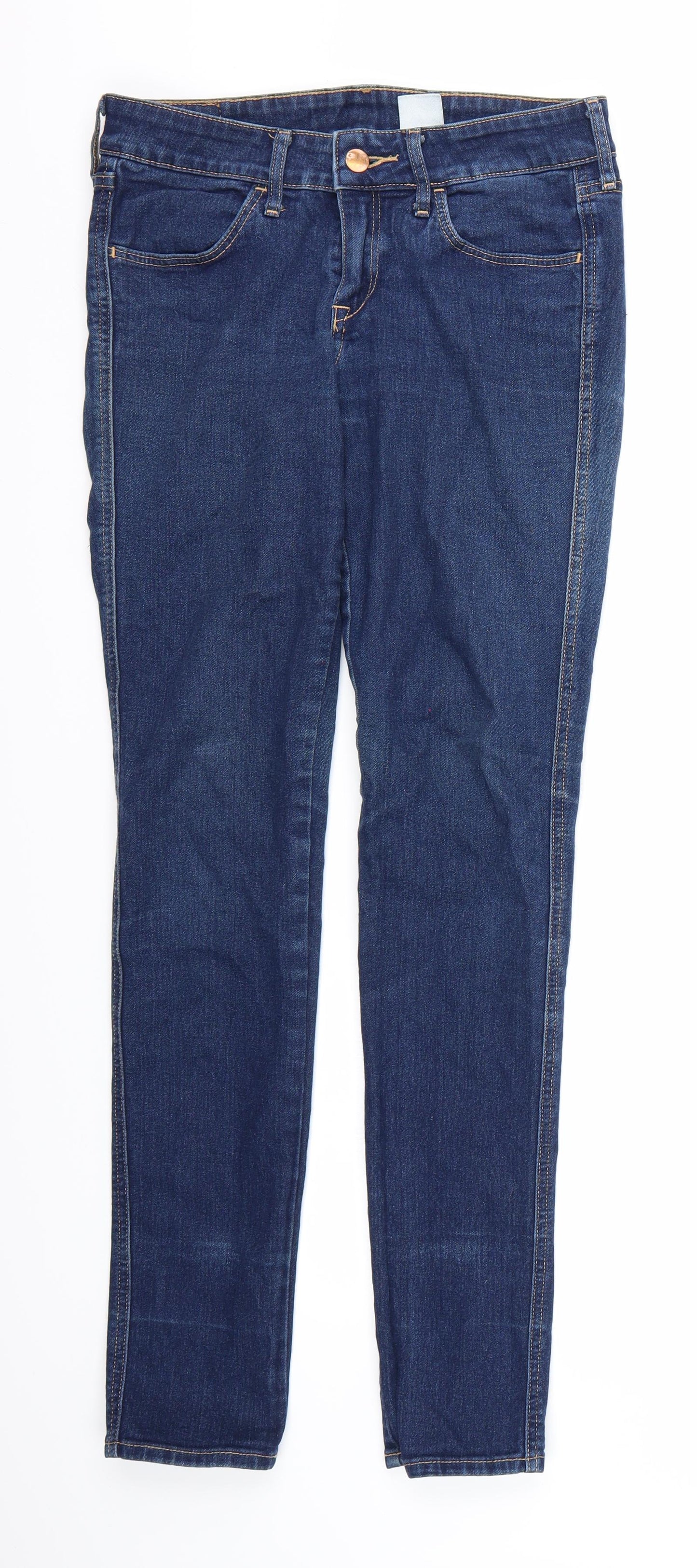 &DENIM Mens Blue  Denim Skinny Jeans  L32 in