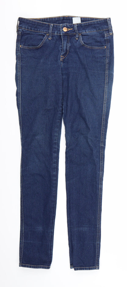 &DENIM Mens Blue  Denim Skinny Jeans  L32 in