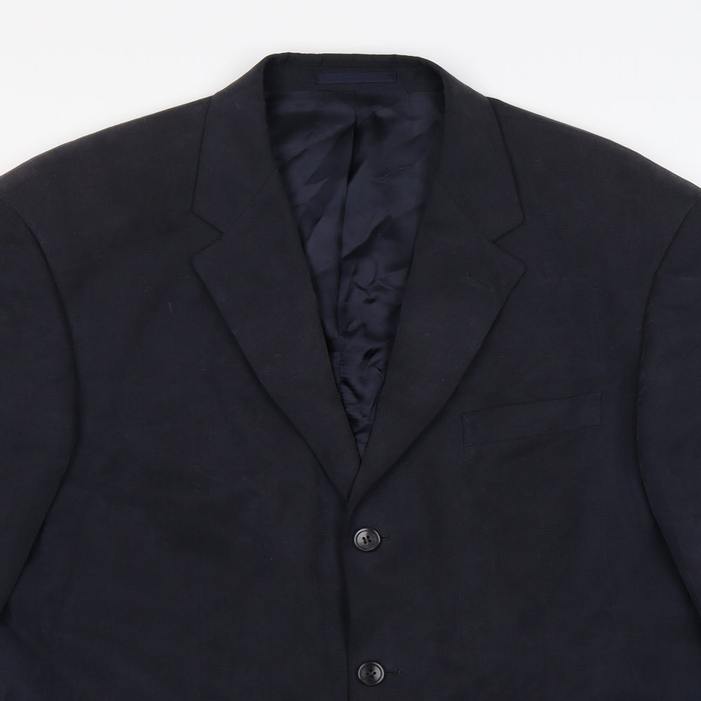 Mens UK Size 42 Ultimo Regular Blue Suit Jacket