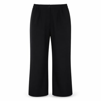 Womens UK Size 14 Classics Regular Fit  Black Trousers