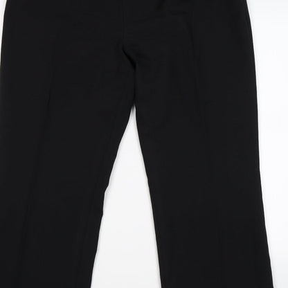 Classics Womens Black   Trousers  Size 14 L28 in - office work