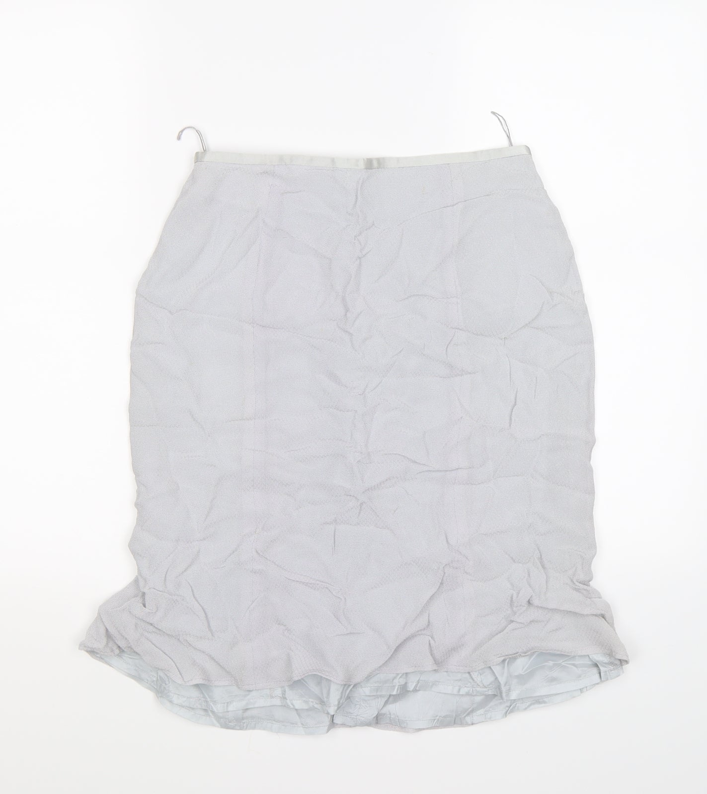 Womens UK Size 12 Preworn Flare Chiffon Skirt