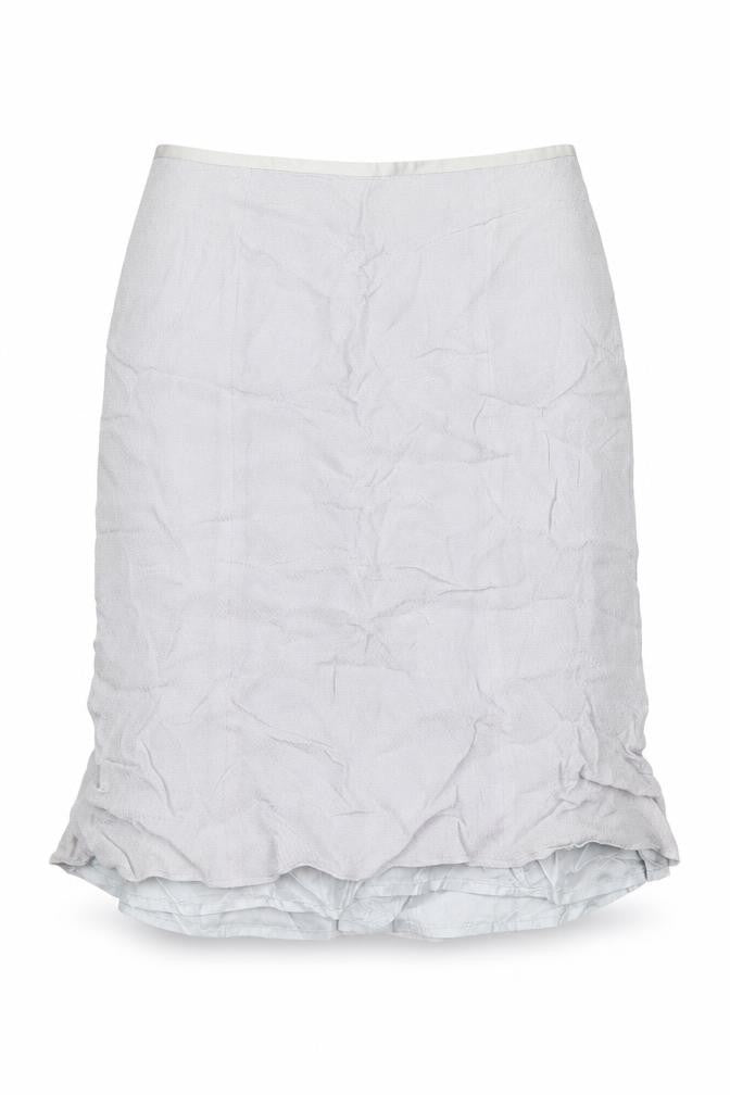 Womens UK Size 12 Preworn Flare Chiffon Skirt