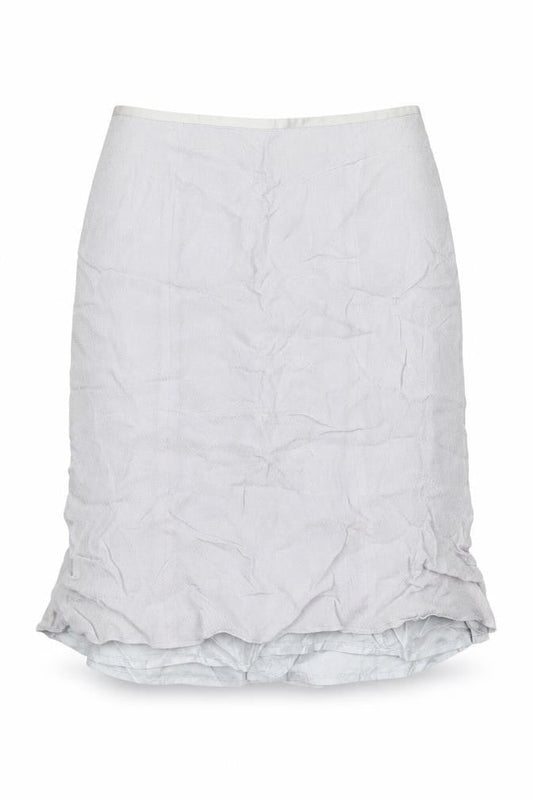Womens UK Size 12 Preworn Flare Chiffon Skirt