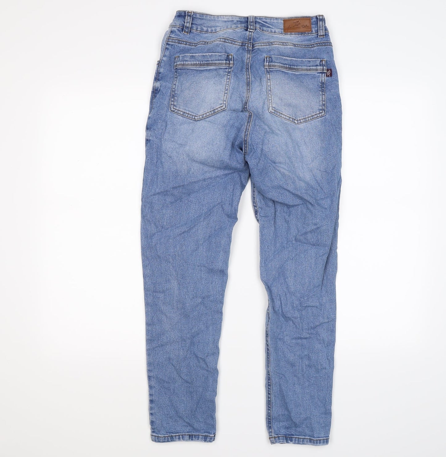 for me too Womens Blue  Denim Skinny Jeans Size 10 L25 in