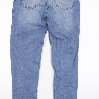for me too Womens Blue  Denim Skinny Jeans Size 10 L25 in