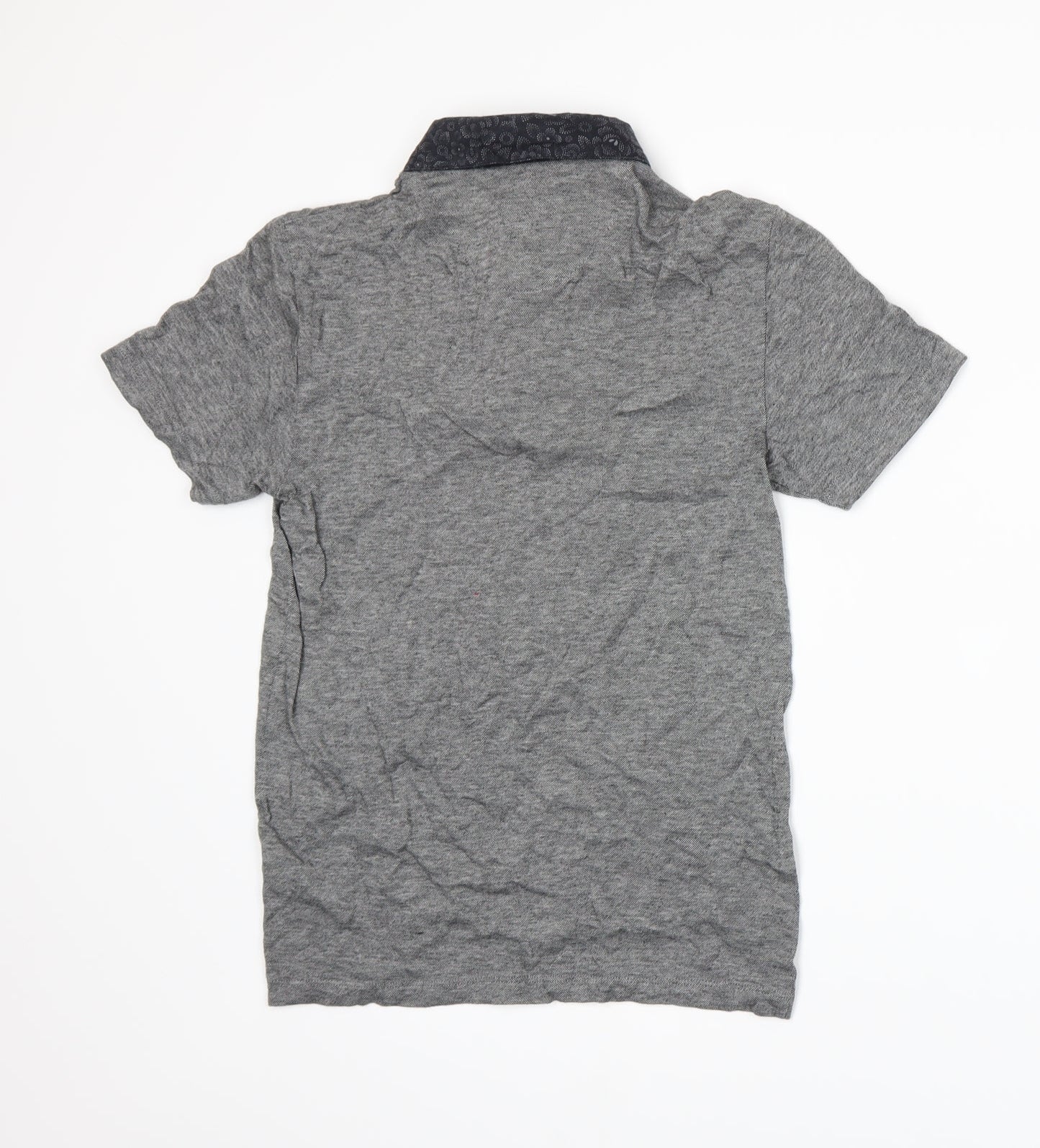 NEXT Mens Grey    Polo Size XS