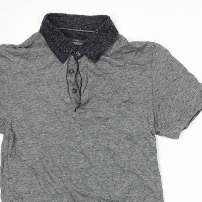 NEXT Mens Grey    Polo Size XS