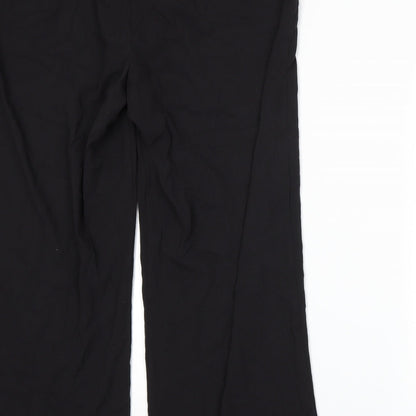 Papaya Womens Black   Trousers  Size 18 L28 in